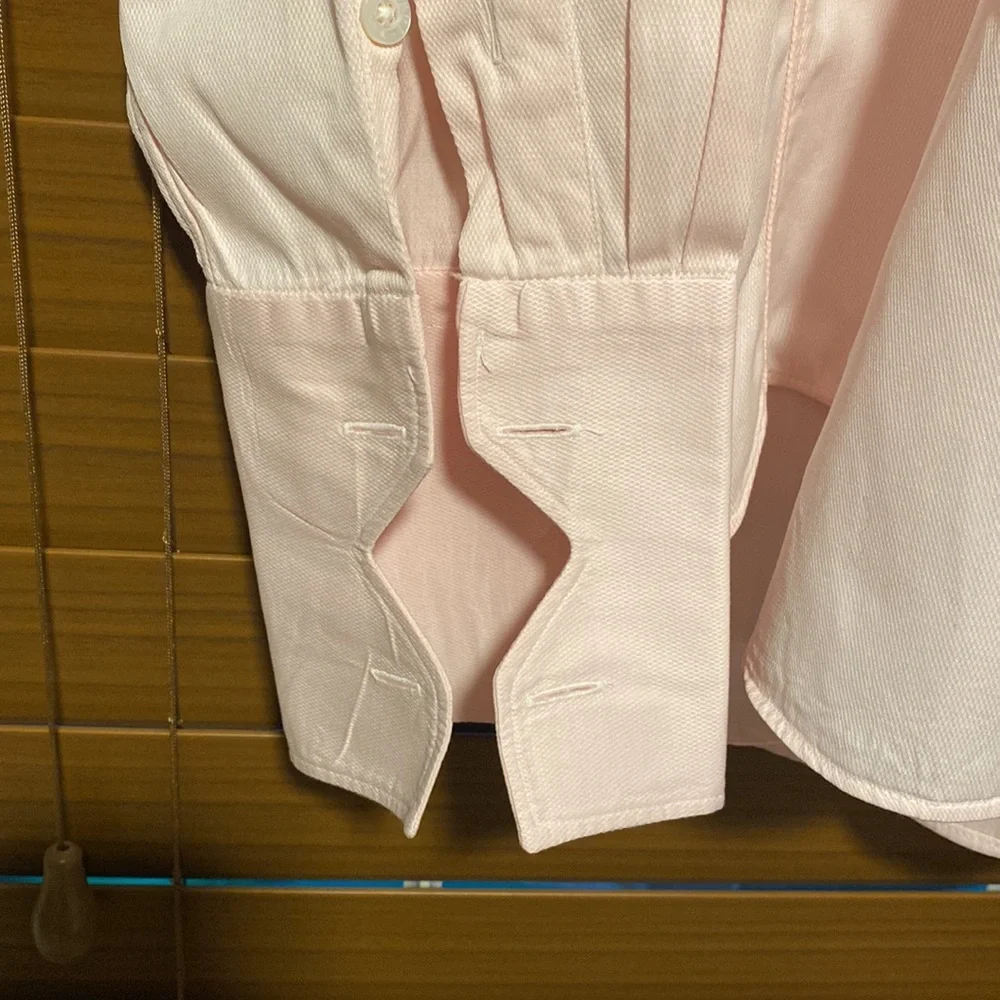 Stuart’s Choice light pink long sleeves buttons down shirt - Picture 3 of 6